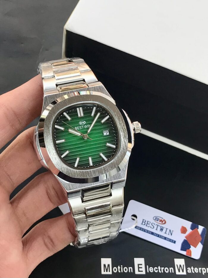 Green Bestwin Silver Watch