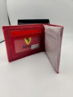Ferrari Red Leather Wallet