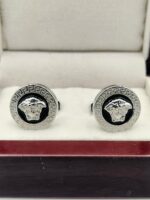 Classic Silver Versace Cufflinks